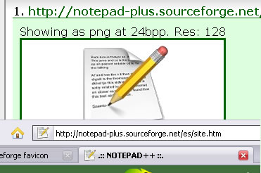 Icono de notepad++